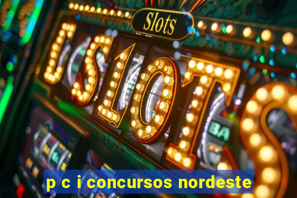 p c i concursos nordeste